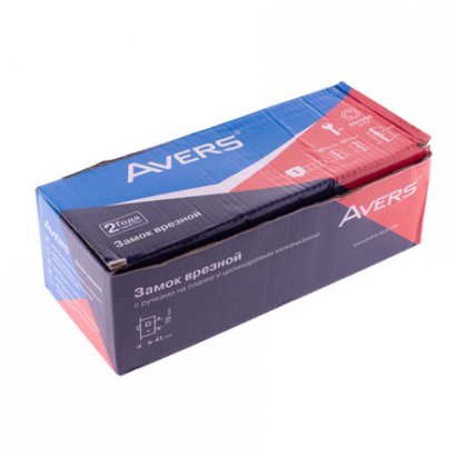 Замок врезной Avers 2210/60-BN
