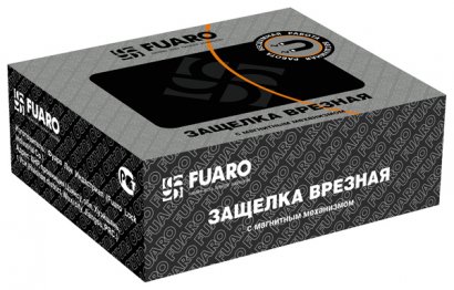 Защелка врезная MAGNM12-50-25 (M12-50-25) AB бронза