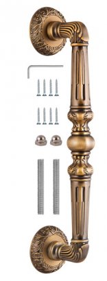 Ручка-скоба PULL.SM250.PALAZZO AB-7 (PALAZZO PULL SM) матовая бронза