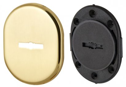 Декоративная накладка на сувальдный замок со шторкой PS-DEC CT (ATC Protector 1) GP-2 Золото