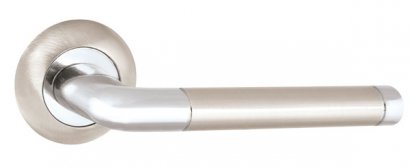 Ручка раздельная R.TL54.REX (REX TL) 105mm SN/CP-3 матовый никель/хром