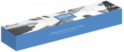 Доводчик дверной со скользящей тягой DCSLIDER85 (DCS-85) WH (белый)