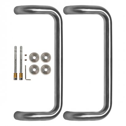 Ручка-скоба PULL.PH25/300.25 INOX 304 (PH-25-25/300-INOX)
