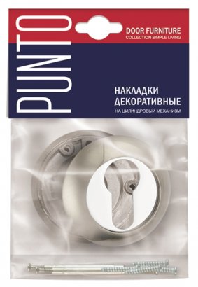 Накладка под цилиндр ET.R.TL54 (ET TL) BL-24 черный