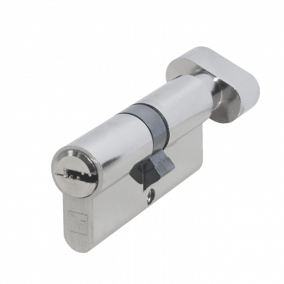 Цилиндровый механизм DOORLOCK V K2300Z N серия Variant, никелированный, 40x40мм, 5 ключей