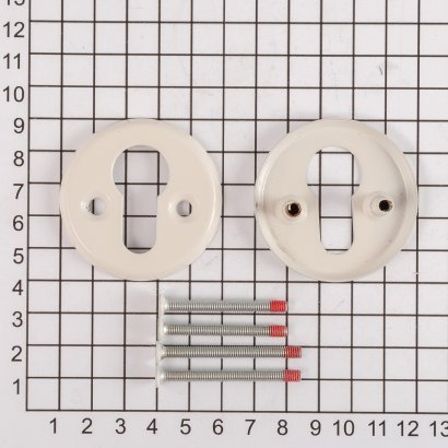 Ключевина DOORLOCK 016PZ FE/JVA (белая)