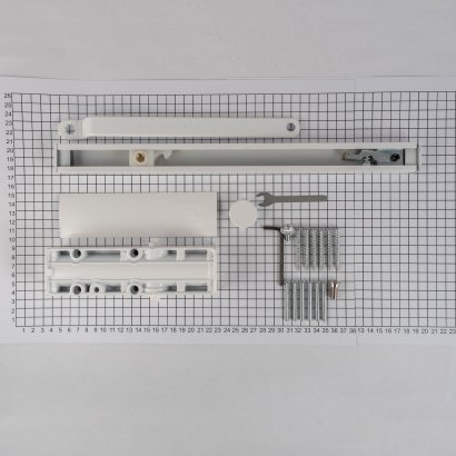 Дверной доводчик DOORLOCK DL100S EN 3 белый