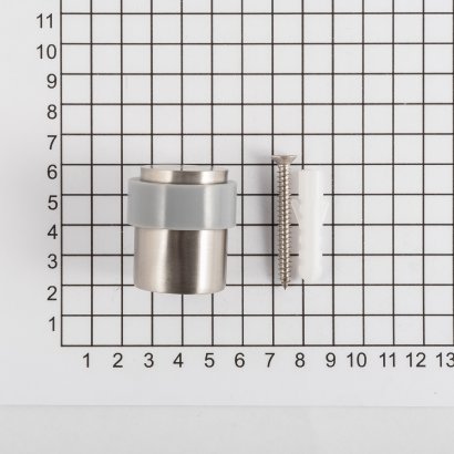 Дверной упор DOORLOCK DS004 SS, нержавеющая сталь, ø30/ø35мм