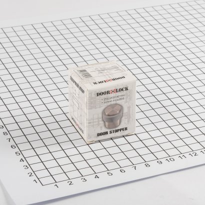 Дверной упор DOORLOCK DS004 SS, нержавеющая сталь, ø30/ø35мм