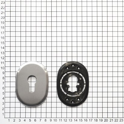 Ключевина для цилиндра DOORLOCK S01/PZ SSS (матовая нерж. сталь)