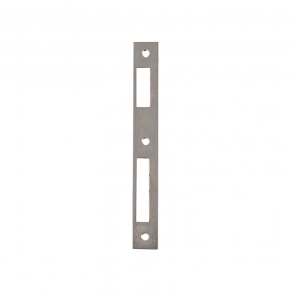 Запорная планка DOORLOCK  PL.23.180.AS.Ni для профильных замков DL PL301, PL201, VF PZ92, симметричная, cо смещением, матовый никель