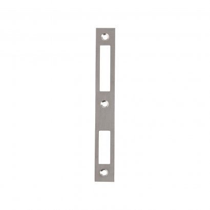 Запорная планка DOORLOCK  PL.22.180.US.Ni для профильный замков DL PL301, PL201, Nemef 9800, VF PZ92, симметричная, без смещения, матовый никель