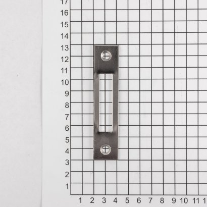 Запорная планка DOORLOCK  PL.23.100.S.Ni для замка PL303, симметричная, без смещения, матовый никель