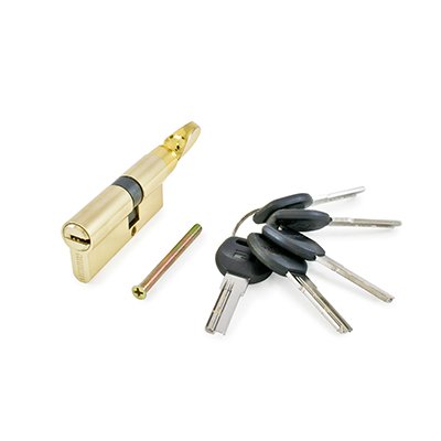 АЛЛЮР HD FG 70-5К BP[25Gx10x35] (40x30G) латунь перф.кл/верт БЛИСТЕР Цилиндровый механизм