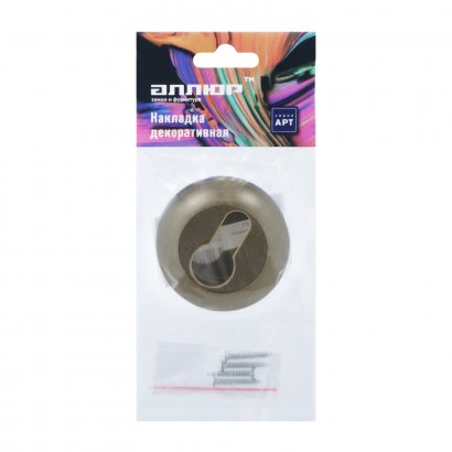 Накладка для ц/м АЛЛЮР АРТ ET-R1 OB/OB(32132) сост.бронза