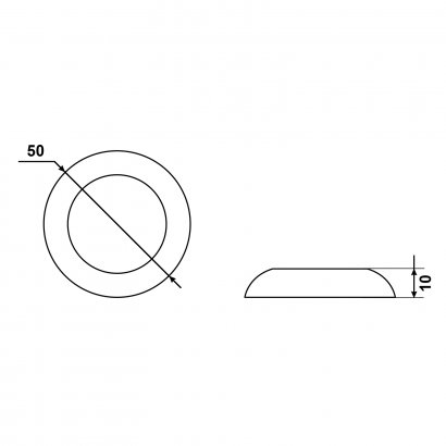 Накладка для ц/м АЛЛЮР АРТ ET-R1 PB(3266) золото