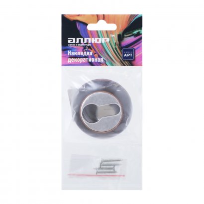 Накладка для ц/м АЛЛЮР АРТ ET-R1 ORB(3252) темная медь