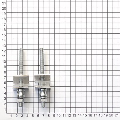 Ручка-скоба DOORLOCK PHS23/40х20/2ст, 800 мм/1000 мм, SSS матовая нержавеющая сталь