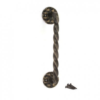 Ручка-скоба "ВИТАЯ"(240)  (бронза)