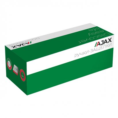 Ручка защелка DK682 BL-BK (6082 BL-B) (фик.) черный