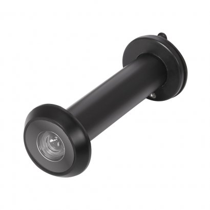 Глазок дверной, оптика пластик DV 4/130-70/Z/HD (VIEWER 4 DVZ) BL черный (подвес)