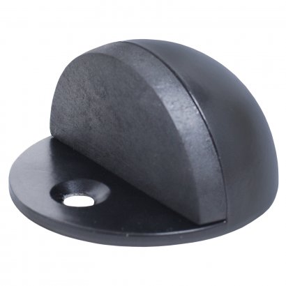 СТАНДАРТ 8185 BL круглый матовый черный ограничитель дверной ЕВРОПАКЕТ