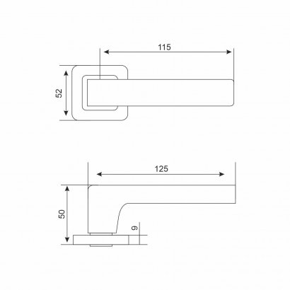 АЛЛЮР АРТ "КОЛОМБО" SN+L7050S SN+BK-S1 SN/CP(2380/S7050) мат.никель Компл ручка и защ с фикс