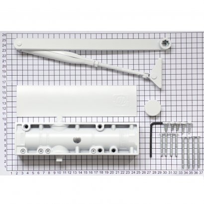 Дверной доводчик DOORLOCK DL200N BC DC EN 2-5 белый