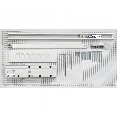 Дверной доводчик DOORLOCK DL340S EN 1-4 морозостойкий