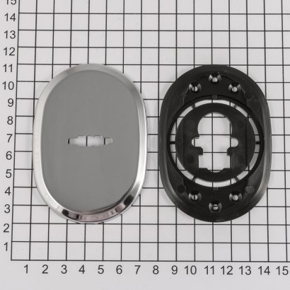 Ключевина для сувальдного ключа DOORLOCK S01/L PSS (полированная нерж. сталь)