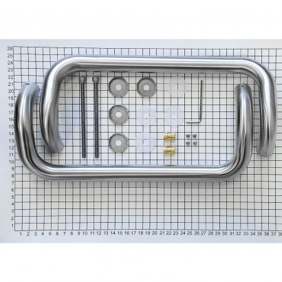 Ручка-скоба DOORLOCK PHS03/25/300  мм, SSS матовая нержавеющая сталь