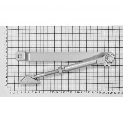 Тяга Рычажная Hold Open для доводчика DOORLOCK DL100, DL77(N), DL SMART,DL70 серебристая