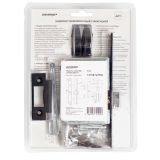 АЛЛЮР АРТ "ОСКАР" BL+L7050S BL+BK-R1 BL (13150/S7050) матовый черный Компл ручка и защ с фикс