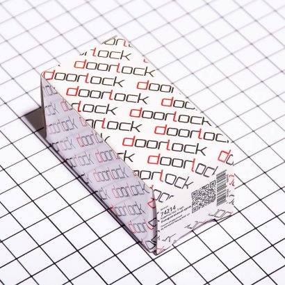 Глазок DOORLOCK VA16S/50-85mm/180°,  квадратный