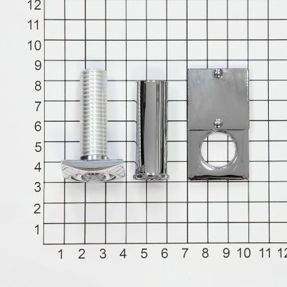 Глазок DOORLOCK VA16S/50-85mm/180°,  квадратный