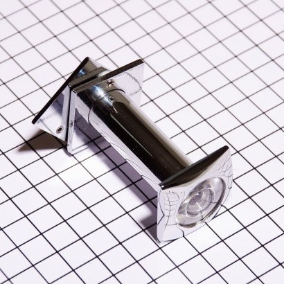 Глазок DOORLOCK VA16S/50-85mm/180°,  квадратный