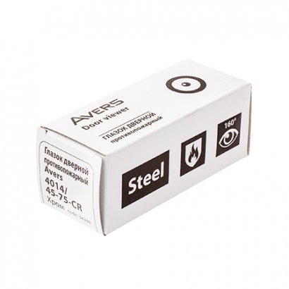 Глазок дверной противопожарный Avers 4014/45-75-CR