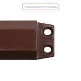 АЛЛЮР Доводчик дверной COMFORT(КОМФОРТ) ДД 168/3-5 A-C (до120 кг) коричн. RAL8024, морозостойкий