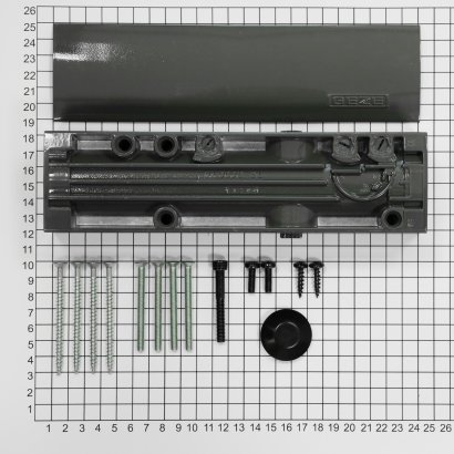 Доводчик GEZE TS2000 NV BC EN2-4/5 RAL7024 графит
