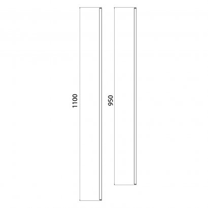 Комплект соединительных штанг DOORLOCK PD700RP/R3, серебристый.