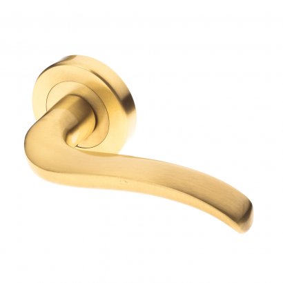 Ручка дверная DOORLOCK Irida M033, матовая латунь