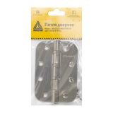 СТАНДАРТ 100х70х2,5 4BB (R14) SN мат.никель Петля дверная 1 шт