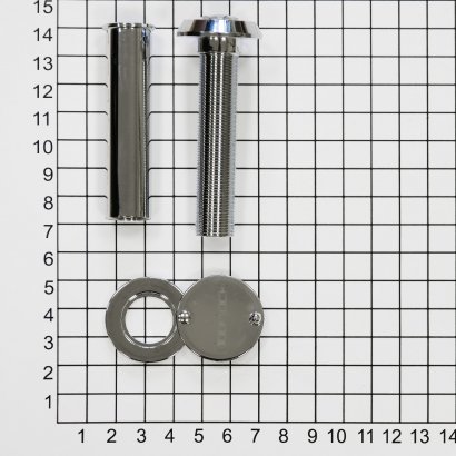 Глазок DL VA16/70-130mm/180° CP полированный хром