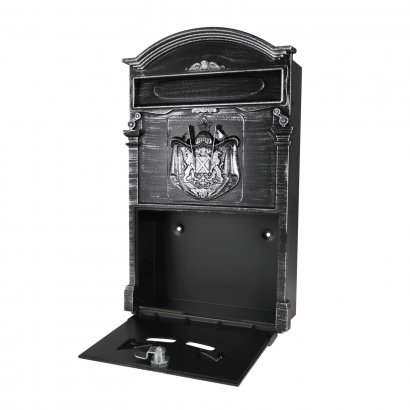 Ящик почтовый АЛЛЮР №4010В старое серебро