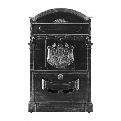 Ящик почтовый АЛЛЮР №4010В старое серебро