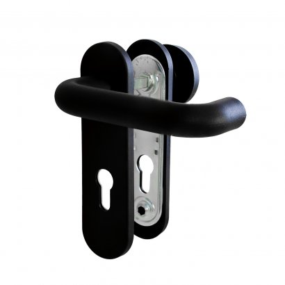 Ручка дверная DOORLOCK V S38KP-KNOB/F PZ72, черная