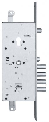 Замок врезной двухсистемный 476 LR перекодируемый SMART LINE АКЦИЯ