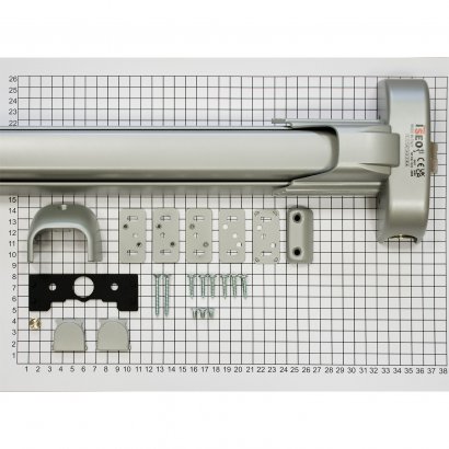 Механизм системы "антипаника" накладной клавишный DOORLOCK PD900FR-PUSH 1170мм, серебристый