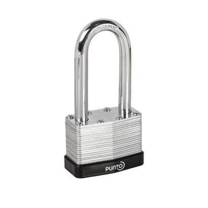 Замок навесной PK-6550L 3 key англ. длиная дужка
