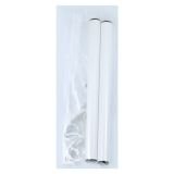 БУЛАТ РС-02.400.9016 белый, регулируемая, ручка скоба для алюм. и ПВХ дверей,(АРД-02)